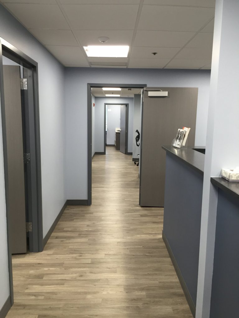 An image of the hallway