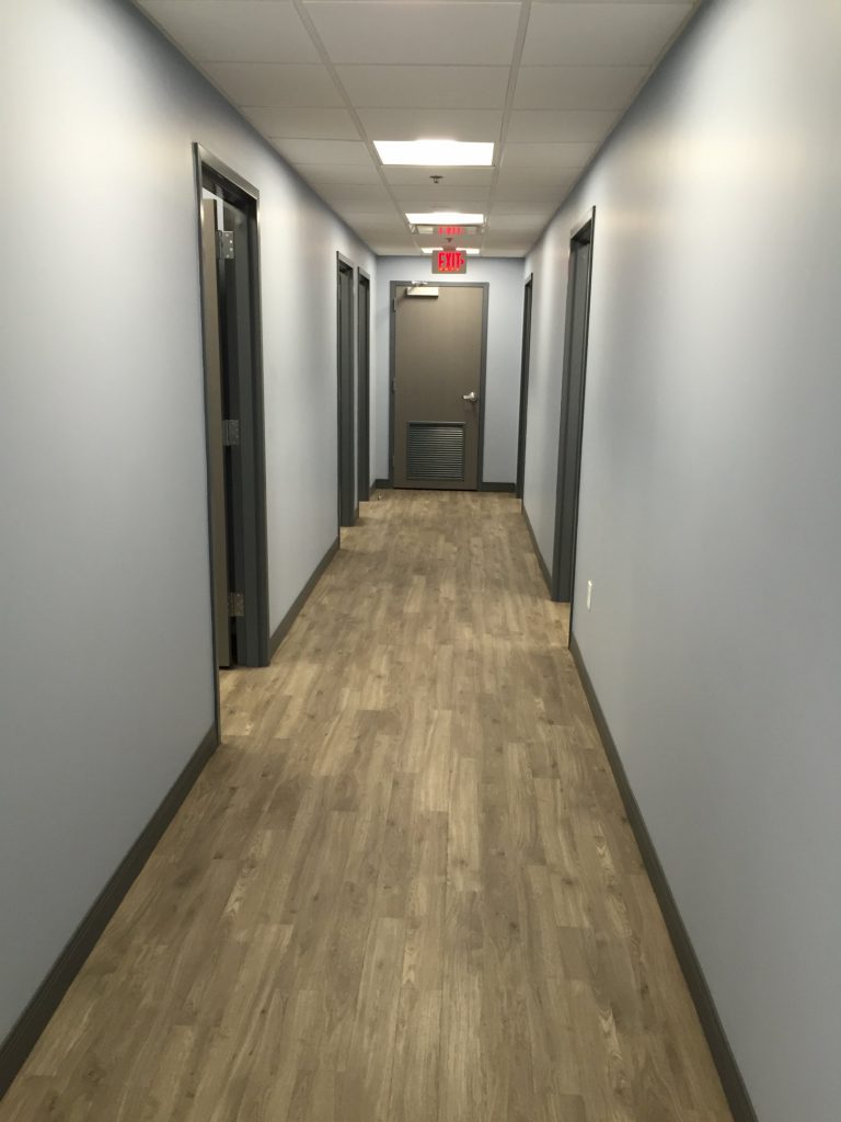 An image of the hallway