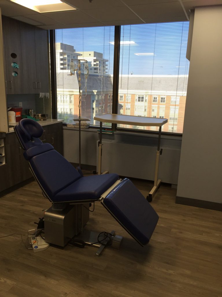 An image of the dental chair